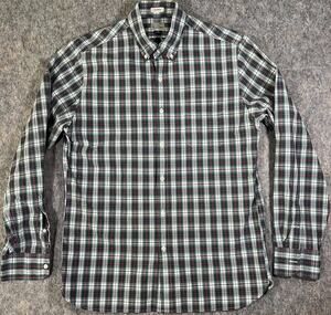 J.Crew Classic Plaid Shirt / Men Medium / Button Down Long Sleeve Cotton RN77388